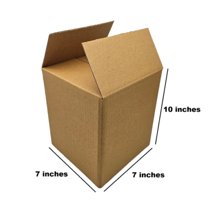 7 Inches X 7 Inches X H