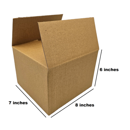 8 Inches X 7 Inches X H