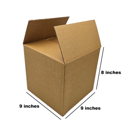 9 Inches X 9 Inches X H
